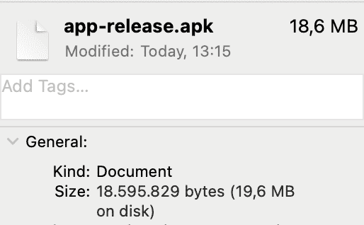 Default app APK